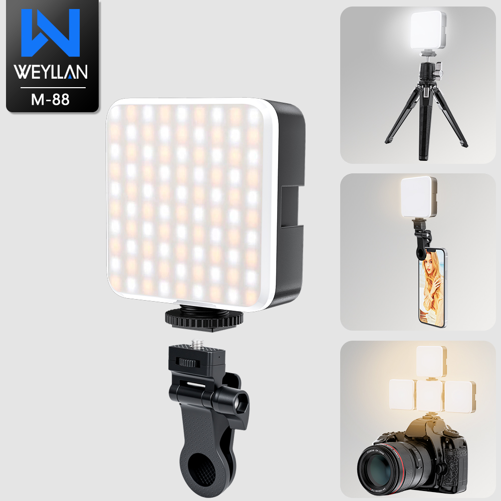 WEYLLAN M-88 2000 mAh LED-Vide – Photography Lighting Brands Bewertung und Preis