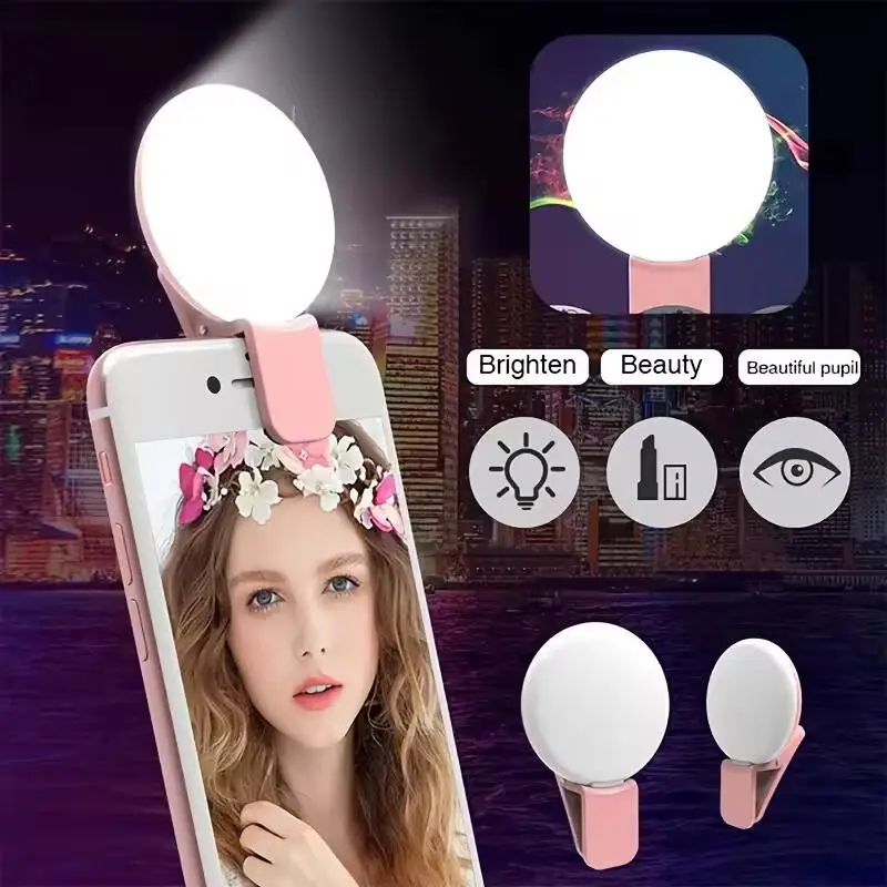 Tragbares Mini-Selfie-Ringlich – Photography Lighting Game Bewertung und Preis